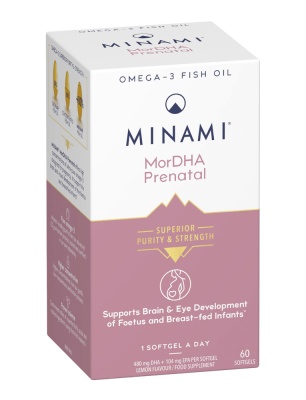 Minami Nutrition MorDHA Prenatal 60 caps